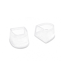 Protections de talons transparentes en PVC pour les chaussures de danse de Gala