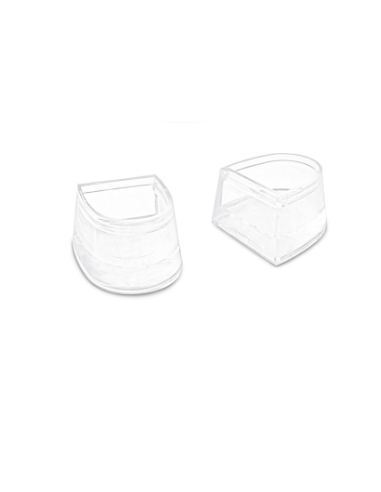 Protections de talons transparentes en PVC pour les chaussures de danse de Gala