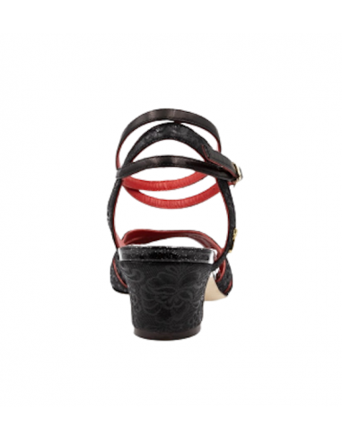 Scarpe da ballo Tangolera D32 Nero Stampato - Veryfine Dance Shoes Zurigo