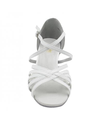 Dance shoes with 3.5cm heel in white - Veryfine Dance Shop Zurich