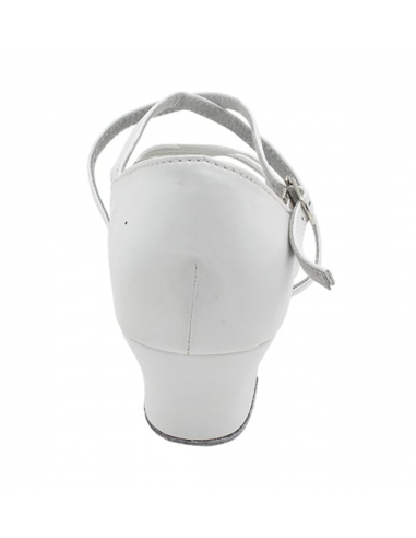 Dance shoes with 3.5cm heel in white - Veryfine Dance Shop Zurich