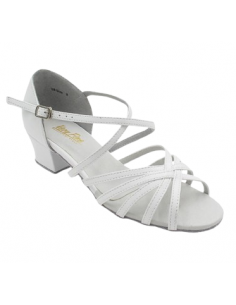 Tanzschuhe in Weiss für West Coast Swing, Standardtanz & Linedance.