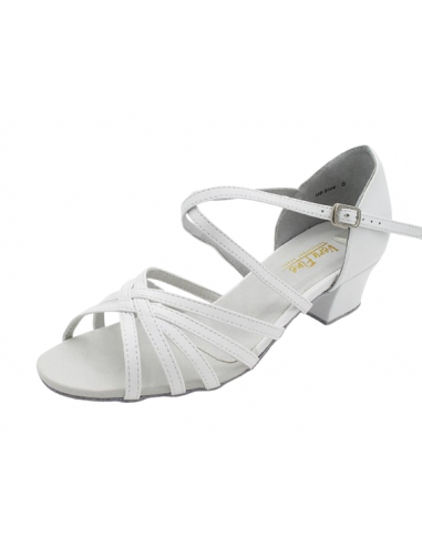 Dance shoes with 3.5cm heel in white - Veryfine Dance Shop Zurich