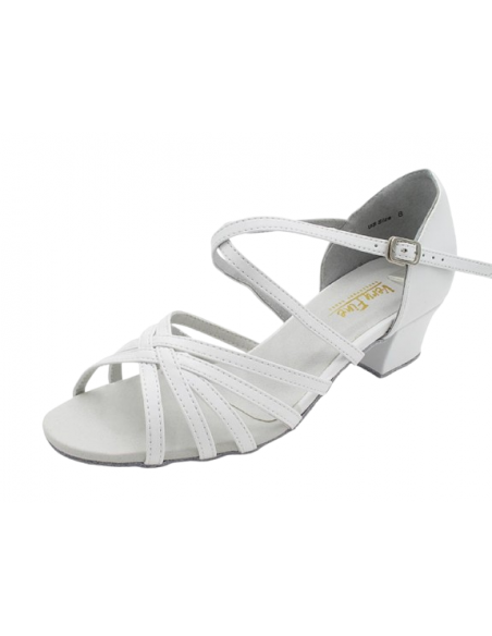 Tanzschuhe in Weiss für West Coast Swing, Standardtanz & Linedance.