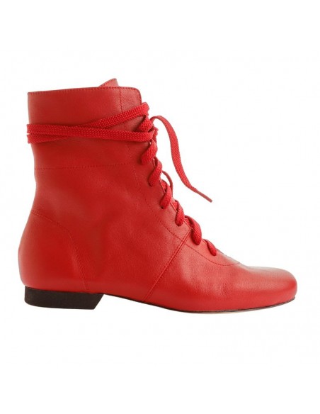 Tangolera Stivaletto da tango Tangolera Selene Rosso Alto Zurigo – Tacco 2vcm