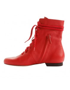 Chaussures de tango Tangolera Stivaletto Selene Rosso Alto Zurich – Talon de 2cm 2