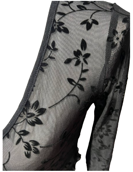 Boléro noir en maille – Tenue de danse & chaussures de danse Zurich | Robes de danse Zurich