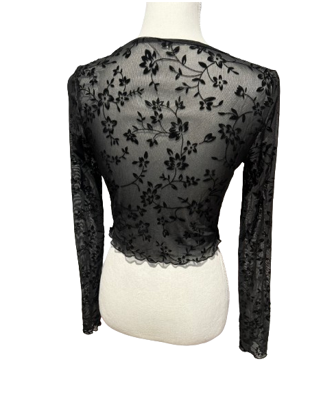 Boléro noir en maille – Tenue de danse & chaussures de danse Zurich | Robes de danse Zurich