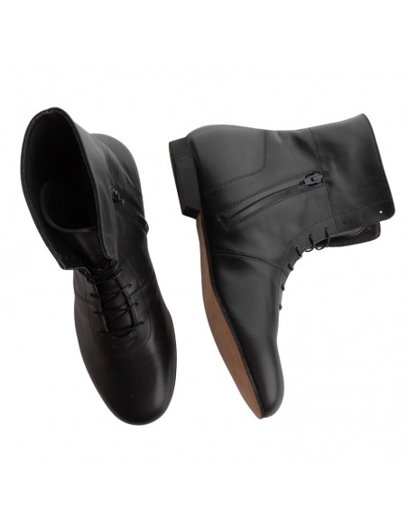 Men’s Tangolera Tango Shoes Alex Black, Leather Sole - VeryFine Dance Shoes Zurich