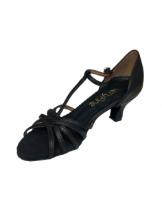 Scarpe da ballo in pelle nero Nina 16612 - Veryfine Dance Shop Zurigo 2