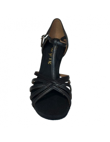 Black leather dance shoes Sophia 16612 - Veryfine Dance Shop Zurich