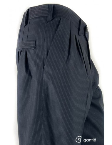 Gantlé Apollo Nero Gessato – Italian tango dance trousers  - Veryfine Zurich