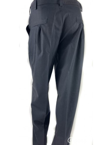 Gantlé Apollo Blu Gessato – Pantaloni italiani da tango  - Veryfine Zürich