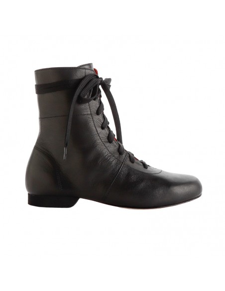 Tangolera Dance boot Stivaletto Selene Nero Alto - 2cm heel