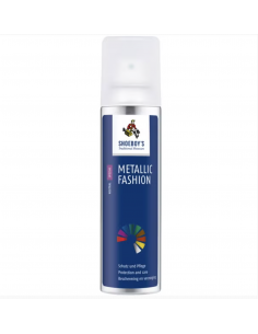 Renovator spray for métalisé leather dance shoes