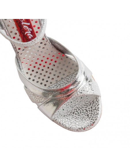 Tangolera Rosa Argento chaussures de danse Veryfine Zurich - talon de 9cm