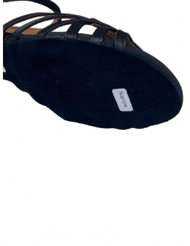 Schwarze Satin Tanzschuhe Sydney 2615 - Veryfine Dance Shop Zürich