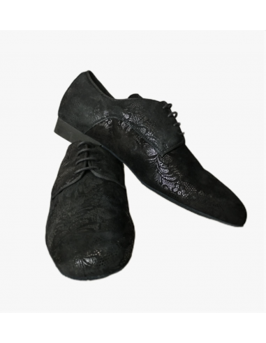 Men’s Tangolera Tango Shoes Samuel Nero, Suede Sole - VeryFine Dance Shoes Zurich