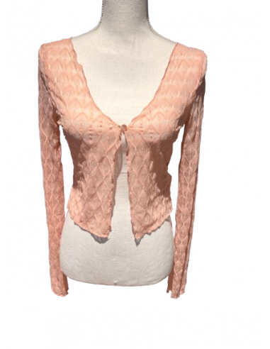 Apricot-colored mesh bolero – dance outfit & dance shoes Zurich