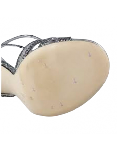 Dance shoes, leather with hologram finish for Tango, Kizomba