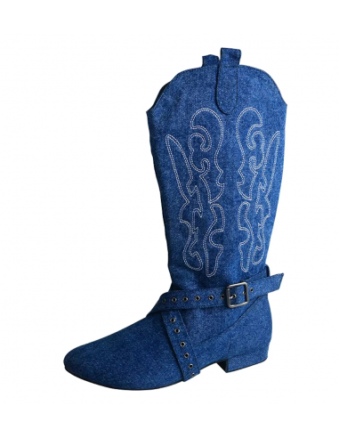 Bottines de danse Linedance en jean pour la soirée dansante ou le cours de danse