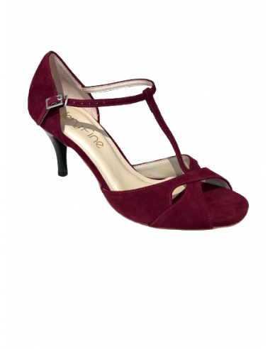 Veryfine Dance Shoes Zürich C3 Bordo  Tangoschuhe Zürich – 7cm Absatz