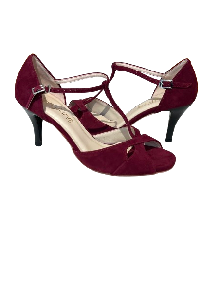 Veryfine Dance Shoes Zürich C3 Bordo  Tangoschuhe Zürich – 7cm Absatz