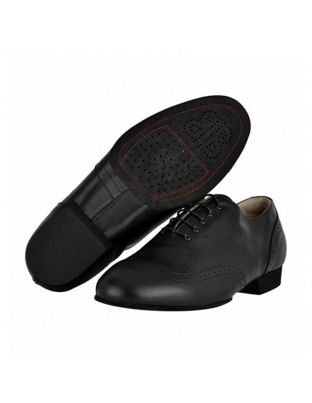 Scarpe da tango Tangolera da uomo Martin Nero, Suola Spezzata - VeryFine Dance Shoes Zurigo