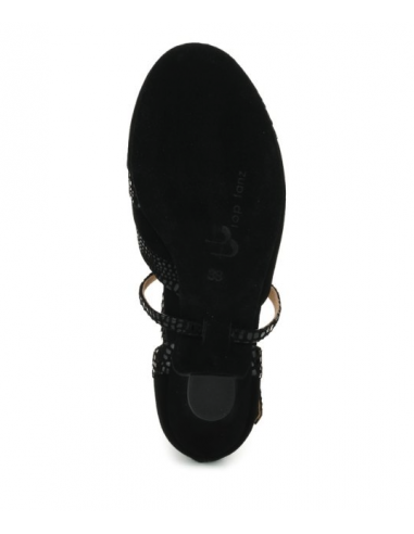 Top Tanz Tosca 3342 – extra wide leather dance shoes, 4.5cm heel in Zurich