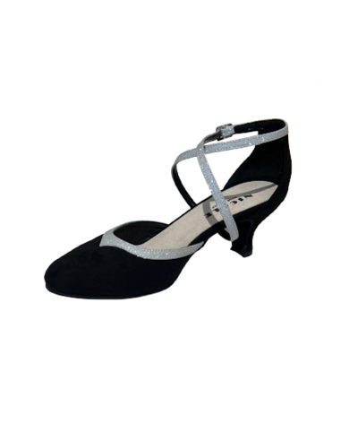 Chaussures de danse italiennes exclusives | Daim et paillettes | Veryfine Zurich