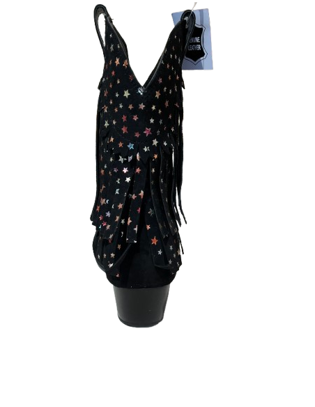 Stivaletti con frange alla moda per linedance - Veryfine Dance Shoes Zürich