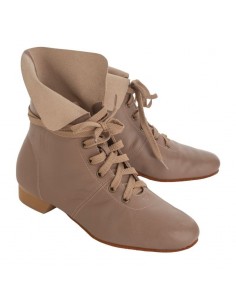 Scarpe da tango Tangolera Selene Tortora Bufala Zurigo – Tacco 2.5cm 2