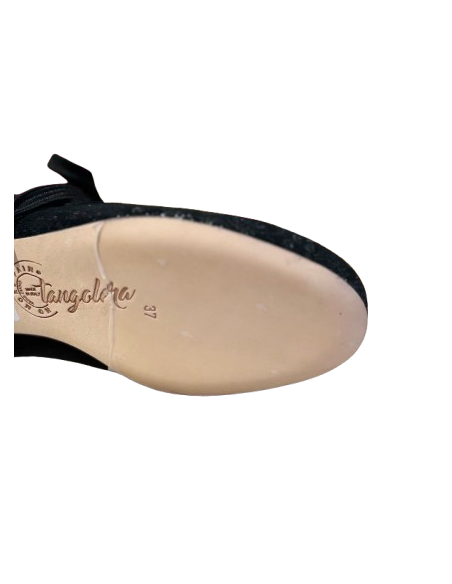 Tanzschuhe Zürich – Tangoschuhe  Tangolera Scarponcino in schwarz