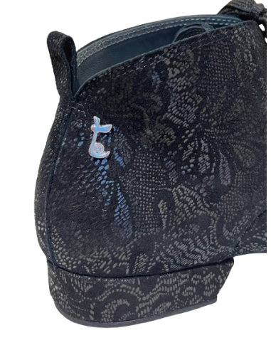 Chaussures de danse Zurich - Tangolera Scarponcino noir bottine pour le tango