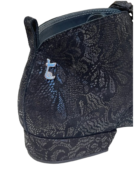 Chaussures de danse Zurich - Tangolera Scarponcino noir bottine pour le tango