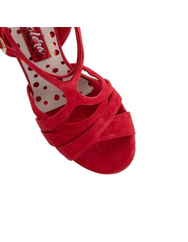 Dance Shoes Zurich - Chaussures de danse  Tangolera A11bis  rouge daim