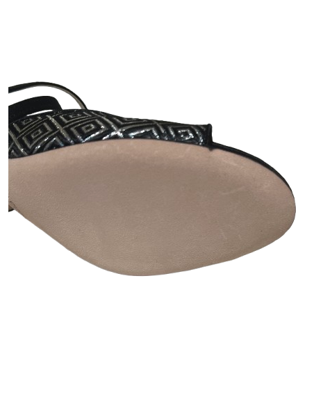 Eleganti scarpe da tango in raso e pelle - Veryfine Dance Shoes Zurich