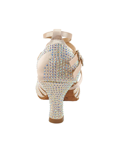 Damen Tanzschuhe Zürich - Salsa & Bachata | VeryFine S1006CC mit Strass