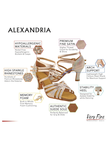 VeryFine S1006CC – Women's Dance Shoes Salsa & Bachata | Zurich