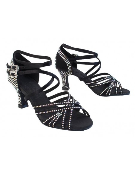 Chaussure de danse strass S1006CC