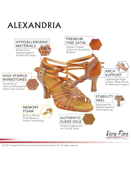 Scarpe da ballo VeryFine S1006CC – Donna Salsa & Bachata | Dance Shoes Zurigo