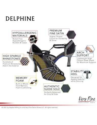 VeryFine S1009CC – Chaussures de danse pour femmes Salsa & Bachata | Zurich