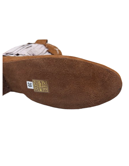 Bottines à franges pour la ligne dance - Veryfine Dance Shoes Zurich