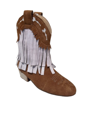 Bottines à franges pour la ligne dance - Veryfine Dance Shoes Zurich
