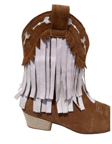 Bottines à franges pour la ligne dance - Veryfine Dance Shoes Zurich