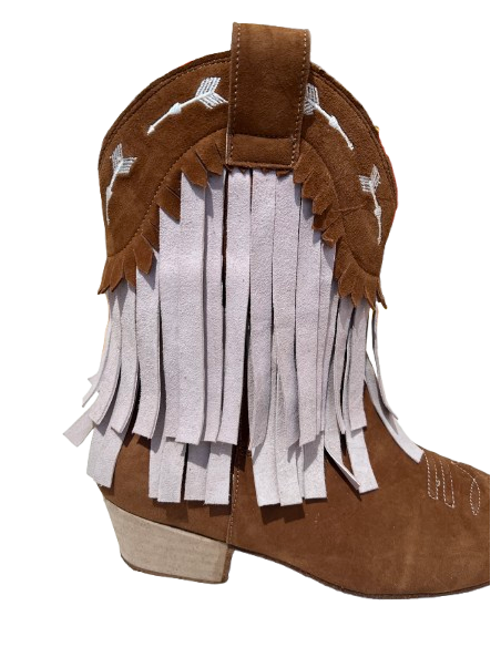 Cool fringed ankle boots for line dancing – Veryfine Dance Shoes Zurich