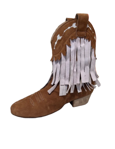 Bottines à franges pour la ligne dance - Veryfine Dance Shoes Zurich