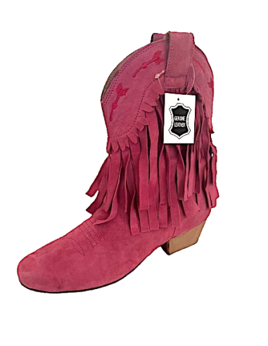 Bottines à franges tendance pour la linedance - Veryfine Dance Shoes Zurich