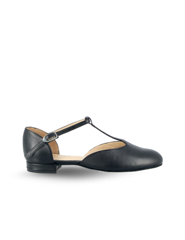 Scarpe da ballo Zurigo – Ballerina Merlet Xia, pelle nera, tacco 1.5cm