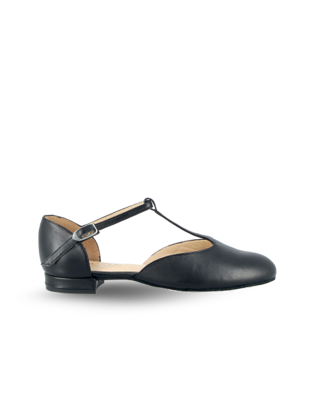 Chaussures de danse Zurich – Ballerine Merlet Xia, cuir véritable, talon de 1.5cm